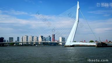 鹿特丹公约荷兰伊拉斯谟斯大桥体系结构